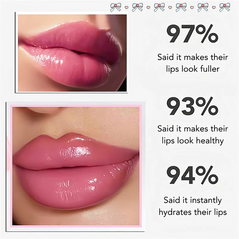Beauty Natural Makeup - Olejek do powiększania ust, natychmiastowo zwiększający