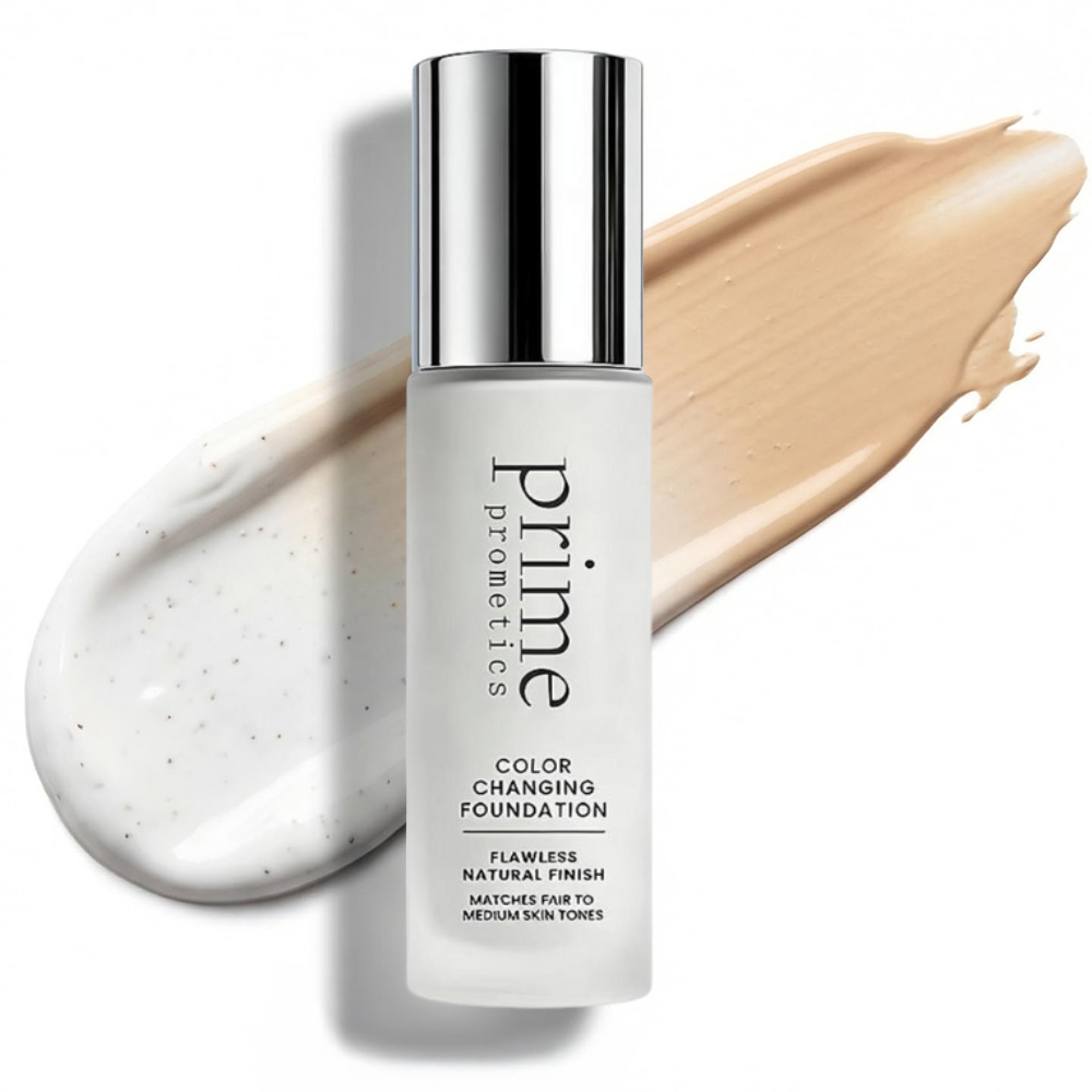 Beauty Natural Makeup - Podkład zmieniający kolor Prime Prometics, natychmiast