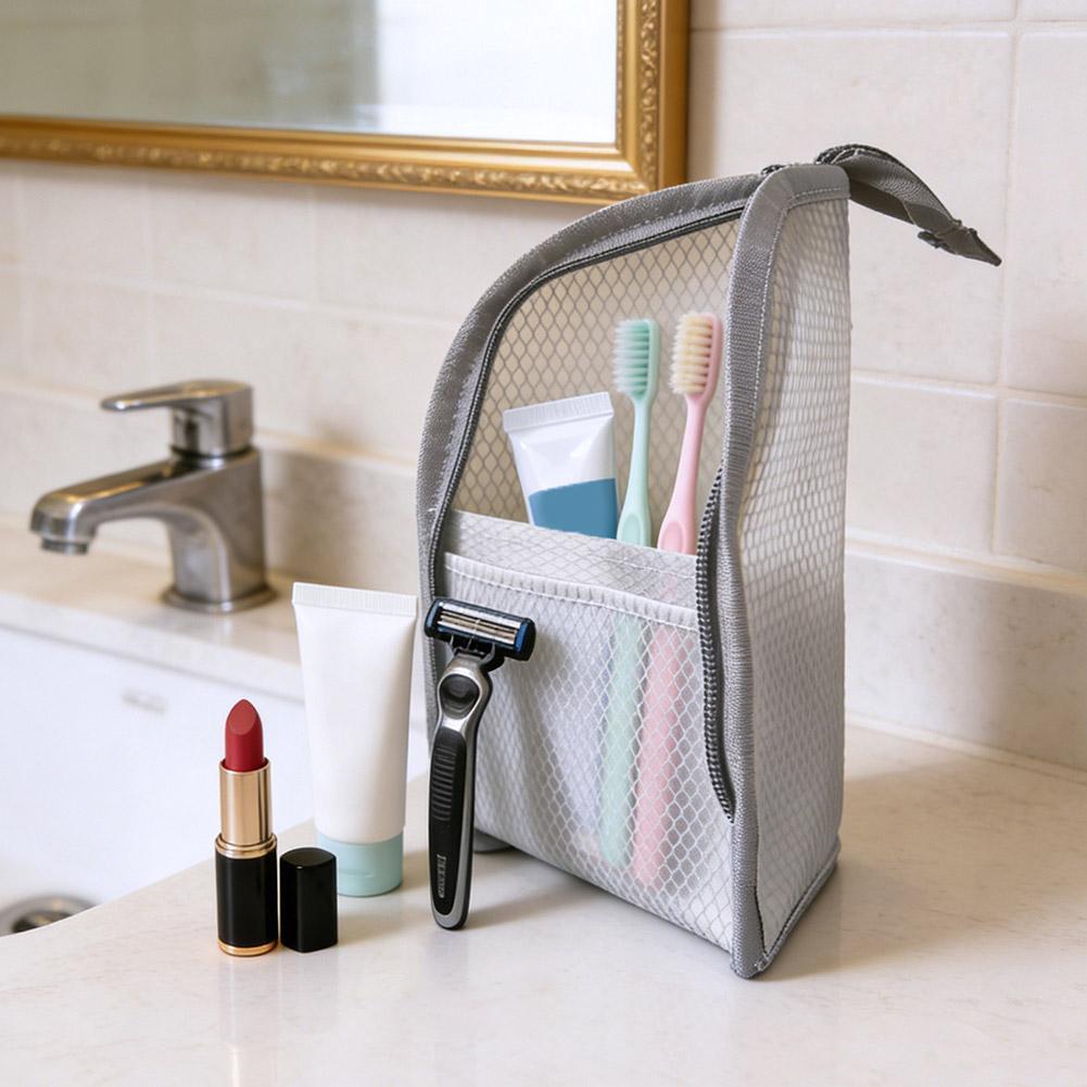 Beauty Preservation Makeup Bag - Siatkowa kosmetyczka podróżna, przenośny organizer na