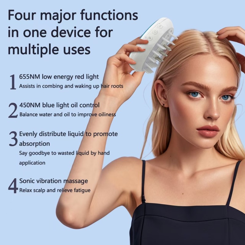Aplikator do minoksidylu z rol – Hair Scalp Massager recenzja i cena