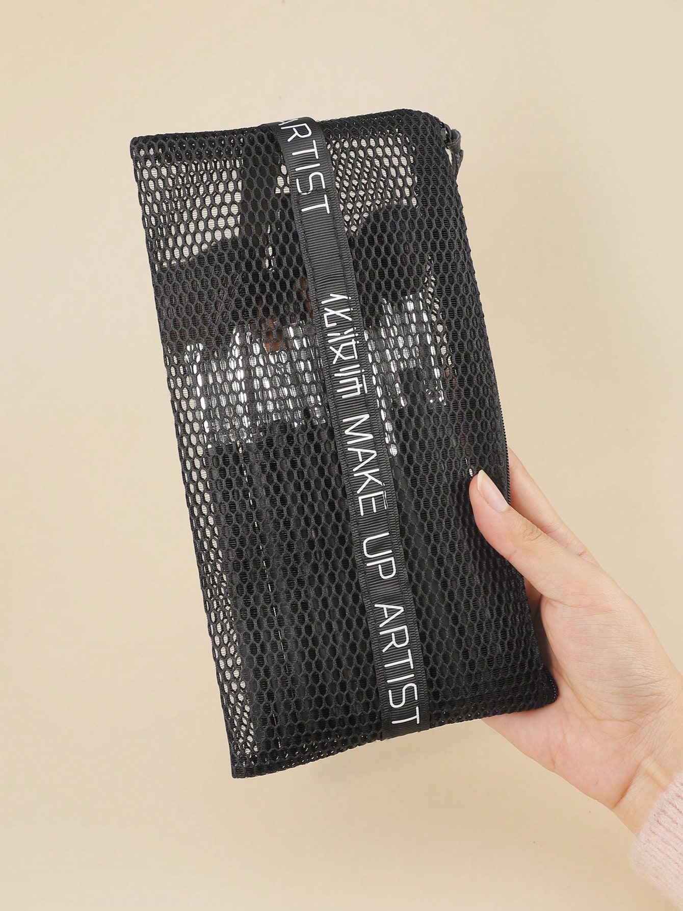 1 szt. siatkowa kosmetyczka z  – Beauty Preservation Makeup Bag recenzja i cena