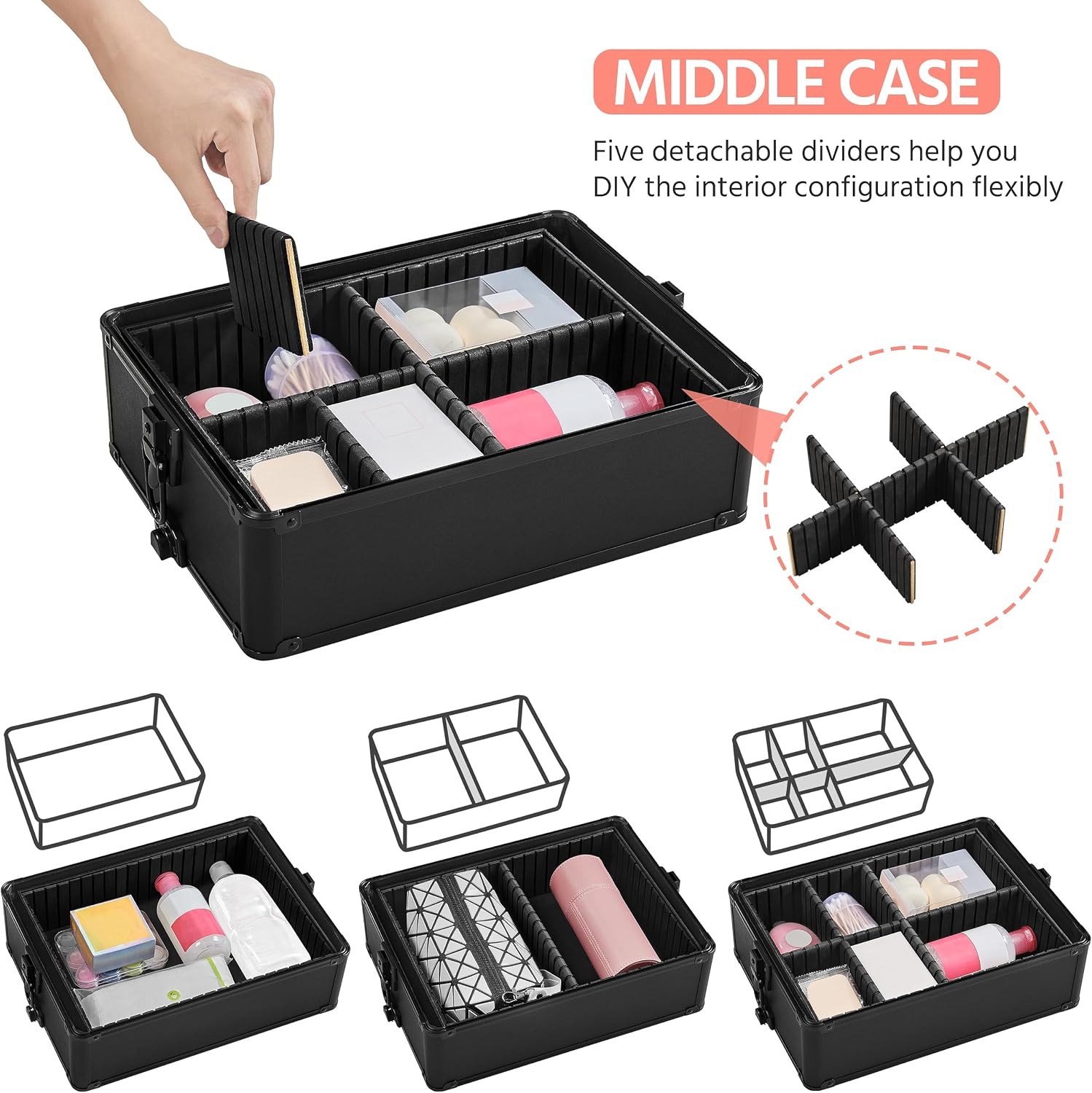Przenośny wózek na kosmetyki,  – Beauty With Makeup recenzja i cena